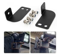 Ranger Light Bar Brackets - PSLER UTV Cage Roof Lights Bracket Ranger Back Up Light, Rear Roof Pillar Roll Cage Bar Reverse LED Light Pod Mounting Brackets for Ranger 2013-2024 Full Size