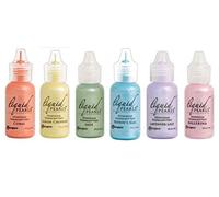 Ranger Liquid Pearls - Dimensional Pearlescent Paint, Set of Six Colors Bundle (Lullaby)