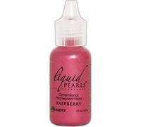 Ranger Liquid Pearls – Raspberry – Synthetic Material, Pink – 0.5 oz