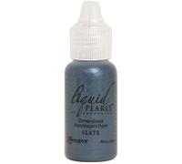 Ranger Liquid Pearls Slate – Synthetic Material – Blue – 0.5 oz