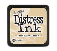 Ranger Mini Ink Pad, Antique Linen, Beige