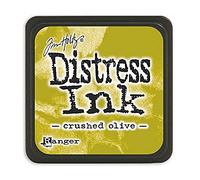 Ranger Mini Ink Pad, Crushed Olive