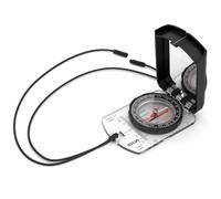 Ranger S Black Compass - 1:25k & 1:50k Scales - Sighting & Mirror Compass for Long-Distance Navigation - Rotatable Housing - Hiking