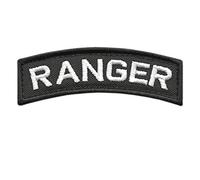 Ranger Shoulder Tab US Army Rangers Badge Tactical Morale Hook Patch