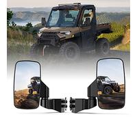 Ranger Side Mirrors Door Mounted, Esploratori UTV Side Mirrors for Full-Door Polaris Ranger Compatible With 2018-24 Polaris Ranger CREW SP XP 570 1000 2019-24 Commercial Pro XD (ONLY FOR FULL-DOOR)