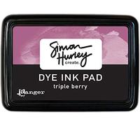 Ranger Simon Hurley Create. Dye Ink Pads Triple Berry, 2.75 x 3.75