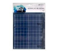 Ranger Stamping Block Set 2/pkg - White - 1 pound