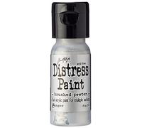 Ranger Distress Paint Flip Top TDF52968 – 1 oz, Multi-Colour, Brushed Pewter