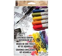 Ranger TDK48206 Distress Crayon Watercolour Kit, Multicoloured(19 x 11.5 x 3.9 cm)