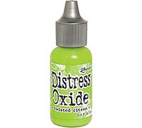 Ranger TDR57390 Twisted Citron Distress Oxide Re-Inker, Synthetic Material, Green, 2.5 x 2.5 x 7.2 cm