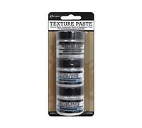 Ranger Texture Paste, Multi-Coloue, Pack of 3