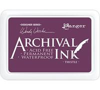 Ranger Thistle Archival Ink Pad, Synthetic Material, Multicolour, 6.9 x 9.7 x 1.8 cm