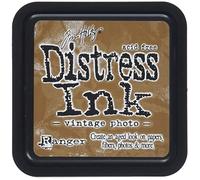Ranger Tim Holtz DIS-19527 Distress Pad, Vintage Photo, Brown, 3 x 3 x 0.75