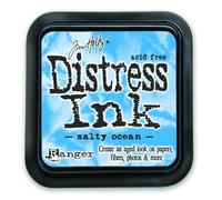 Ranger Tim Holtz DIS-35015 Distress Ink Pads, Salty Ocean, Blue