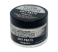 Ranger Tim Holtz-Distress-Holiday Grit Paste-Snowfall, Jar Size 88.7 ml