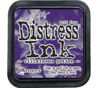 Ranger Tim Holtz-Distress Ink Pad-Villainous Potion, 3 x 3 inches