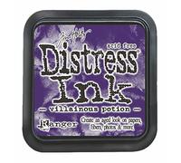 Ranger Tim Holtz-Distress Ink Pad-Villainous Potion, 3 x 3 inches