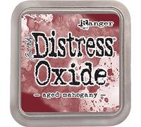 Ranger Tim Holtz Distress Oxide Pad-Aged Mahogany, Synthetic Material, Brown, 7.5 x 7.5 x 1.9 cm