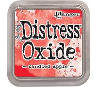 Ranger Tim Holtz Distress Oxide Pad-Candied Apple, Synthetic Material, Red, 7.5 x 7.5 x 1.9 cm