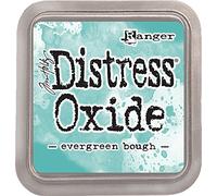 Ranger Tim Holtz Distress Oxide Pad Evergreen Bough, Synthetic Material, Green, 7.5 x 7.5 x 1.9 cm