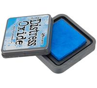Ranger Tim Holtz Distress Oxide Pad-Salty Ocean, Synthetic Material, Blue, 7.5 x 7.5 x 1.9 cm