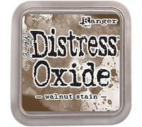 Ranger Tim Holtz Distress Oxide Pad-Walnut Stain, Synthetic Material, Brown, 7.6 x 7.6 x 1.9 cm