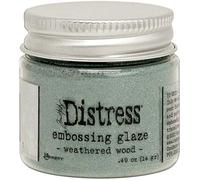 Ranger Tim Holtz - TDE71051 Distress Embossing Glaze-Weathered Wood, 1 oz jar