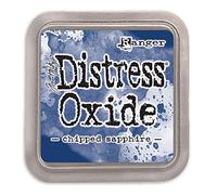 Ranger Tim Holtz TDO55884 Distress Oxide Ink Pad - Chipped Sapphire,Blue,Medium
