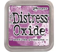 Ranger Tim Holtz TDO56195 Distress Oxide Pad-Seedless Preserves, Synthetic Material, Purple, 7.5 x 7.5 x 1.9 cm