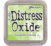 Ranger Tim Holtz TDO56294 Distress Oxide Pad-Twisted Citron, Synthetic Material, Green, 7.5 x 7.5 x 1.9 cm