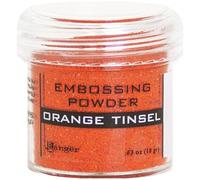 Ranger Tinsel Embossing Powder, Orange, Small
