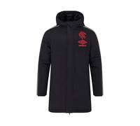 Rangers Castore Unisex Travel Bench Jacket, Caviar, XL