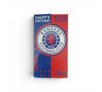 RANGERS F.C. OFFICIAL OPEN BIRTHDAY CARD. card size is 13x22cm.