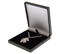 Rangers F.C. Silver Plated Pendant & Chain in Rangers FC Gift Box