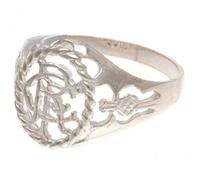 Rangers F.C. Sterling Silver Ring Medium Official Merchandise