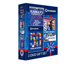 Rangers Fc: 3 DVD Gift Set