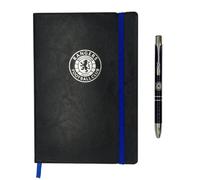 Rangers Fc Crest A5 Notebook & Pen Black (One Size)