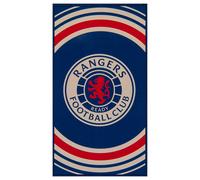 Rangers Fc Crest Beach Towel Blue/white/red (140Cm X 70Cm)