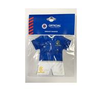 Rangers FC Crest Car Mirror Decoration (One Size) (Royal Blue/White)