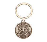 Rangers FC - Key ring with shield design, Antique silver, One size