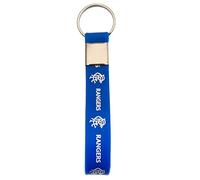 Rangers FC Crest Silicone Keyring (One Size) (Royal Blue/White)