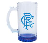 Rangers FC Glass TankardOne Size Clear/Royal Blue TA13036