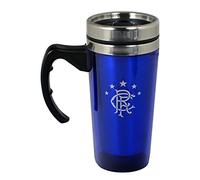 Rangers FC Official Aluminium Travel Mug (450ml) (Blue)