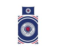 Rangers FC Pulse Duvet Cover SetSingle Blue/White/Red BS2808