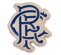 Rangers FC Scroll Crest Badge in Mid Blue Rangers FC Mid Blue