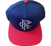 Rangers FC Snapback Hat, Royal Blue, Flat Peak Baseball Cap