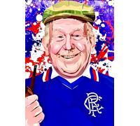 Rangers FC Still Game Jack Victor A3 Prints Poster Wall Art Home Decor