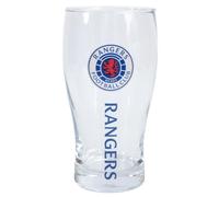 Rangers FC Wordmark Pint Glass (One Size) (Clear)