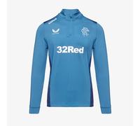 Rangers Football Men's Jumper (Size 2XL) Castore Training 1/4 Zip Fleece - New
