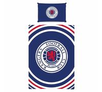 Rangers Reversible FC Single Duvet Cover With Pillowcase Bedroom Set